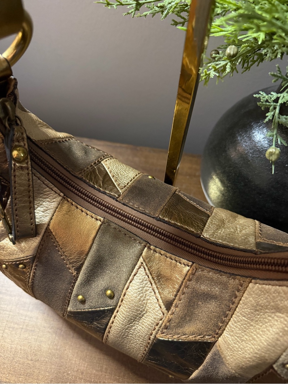 Fossil Vintage Patchwork Shoulder bag - Picture 3 of 10